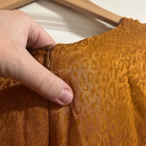 Ali & Jay jumpsuit size medium orange leopard - Picture 10 of 12